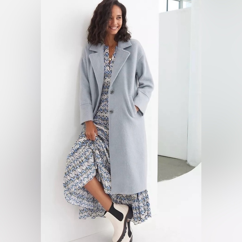Anthropologie Greylin Serena Wool Coat